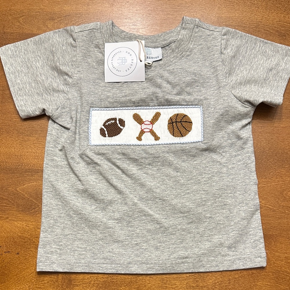 ANN REEVES Hand Smocked Tee 
Make an offer